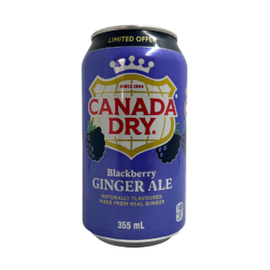 Canada Dry Blackberry Ginger Ale 355ml