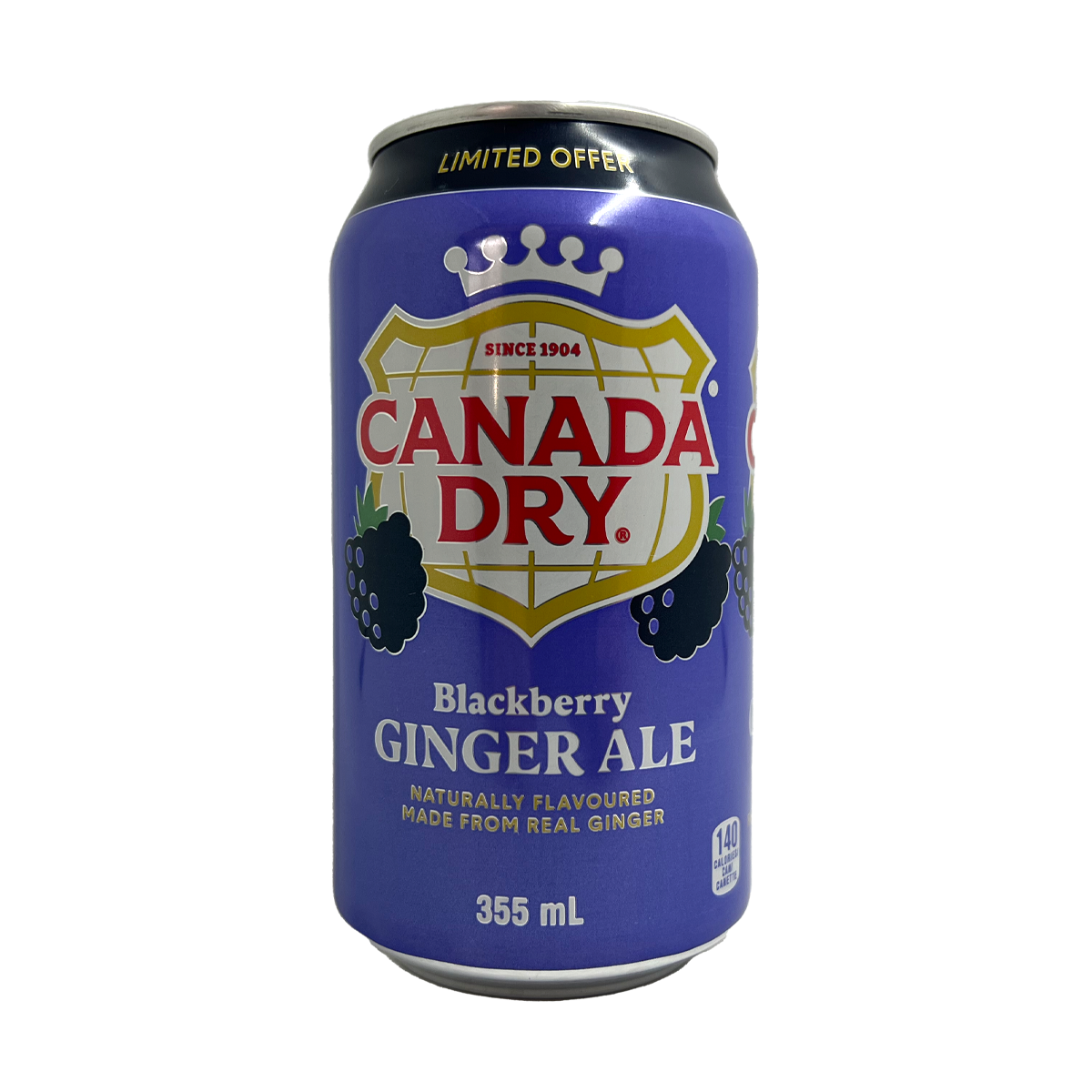 Canada Dry Blackberry Ginger Ale 355ml