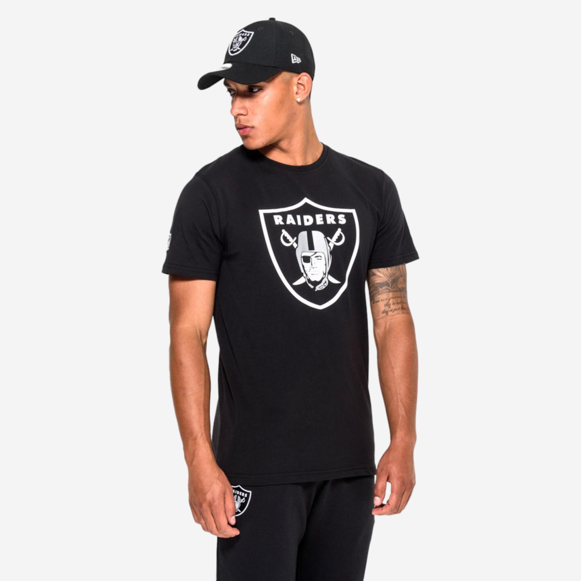 Damen/Herren American Football Fanshirt – Las Vegas Raiders schwarz