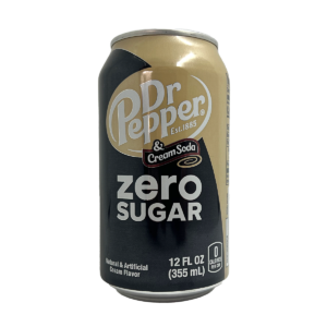 Dr. Pepper Cream Soda Zero Sugar 355 ml