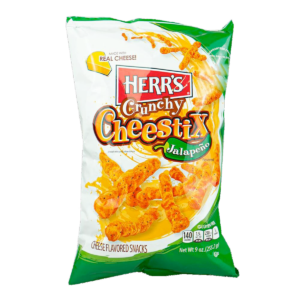 8er Pack Herr´s Crunchy Cheestix Jalapeno 227g