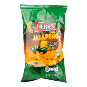 12er Pack Herr´s Jalapeno flavored Cheese Curls 198g