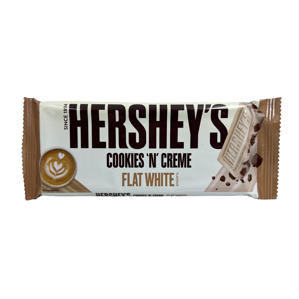 24er Pack Hershey´s Cookies & Creme Flat White Bar 90g