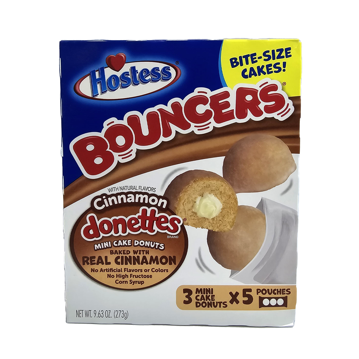 Hostess Bouncers Cinnamon Donettes 273g