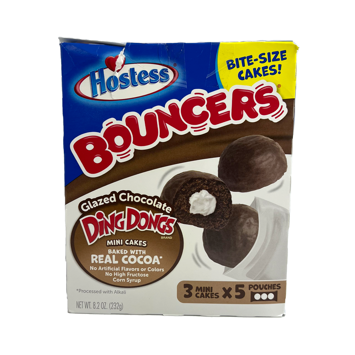 Hostess Bouncers Glazed Ding Dong 232g