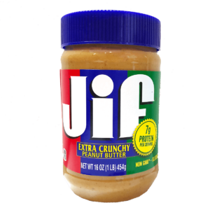 Jif Extra Crunchy Peanut Butter 454g