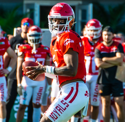 Jaylen Henderson, QB Potsdam Royals