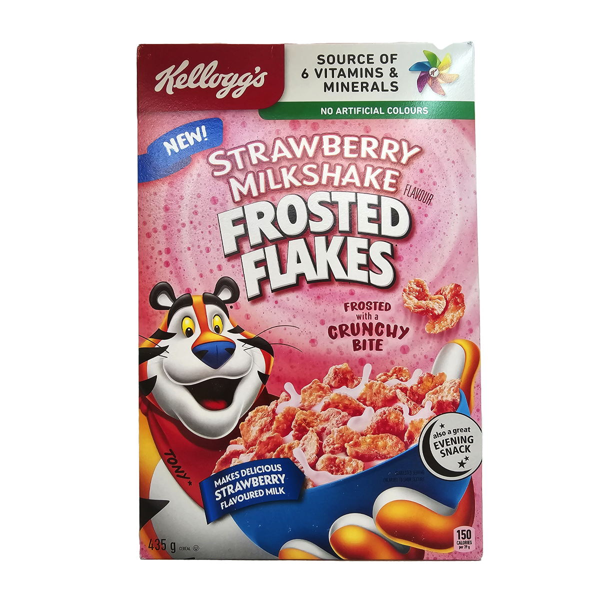 Kellogg’s Frosted Flakes Strawberry Milkshake 435g