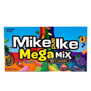 12er Pack Mike and Ike Mega Mix 10 Flavors 141g