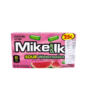 24er Pack Mike and Ike Sour Watermelon 22g – MHD 20.04.2024