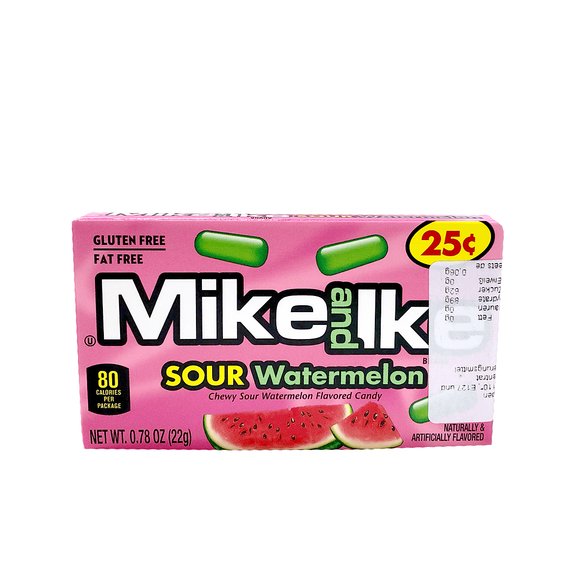 24er Pack Mike and Ike Sour Watermelon 22g – MHD 20.04.2024