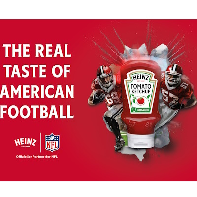 HEINZ GERMANY GIBT NFL DEBÜT MIT OFFIZIELLER PARTNERSCHAFT