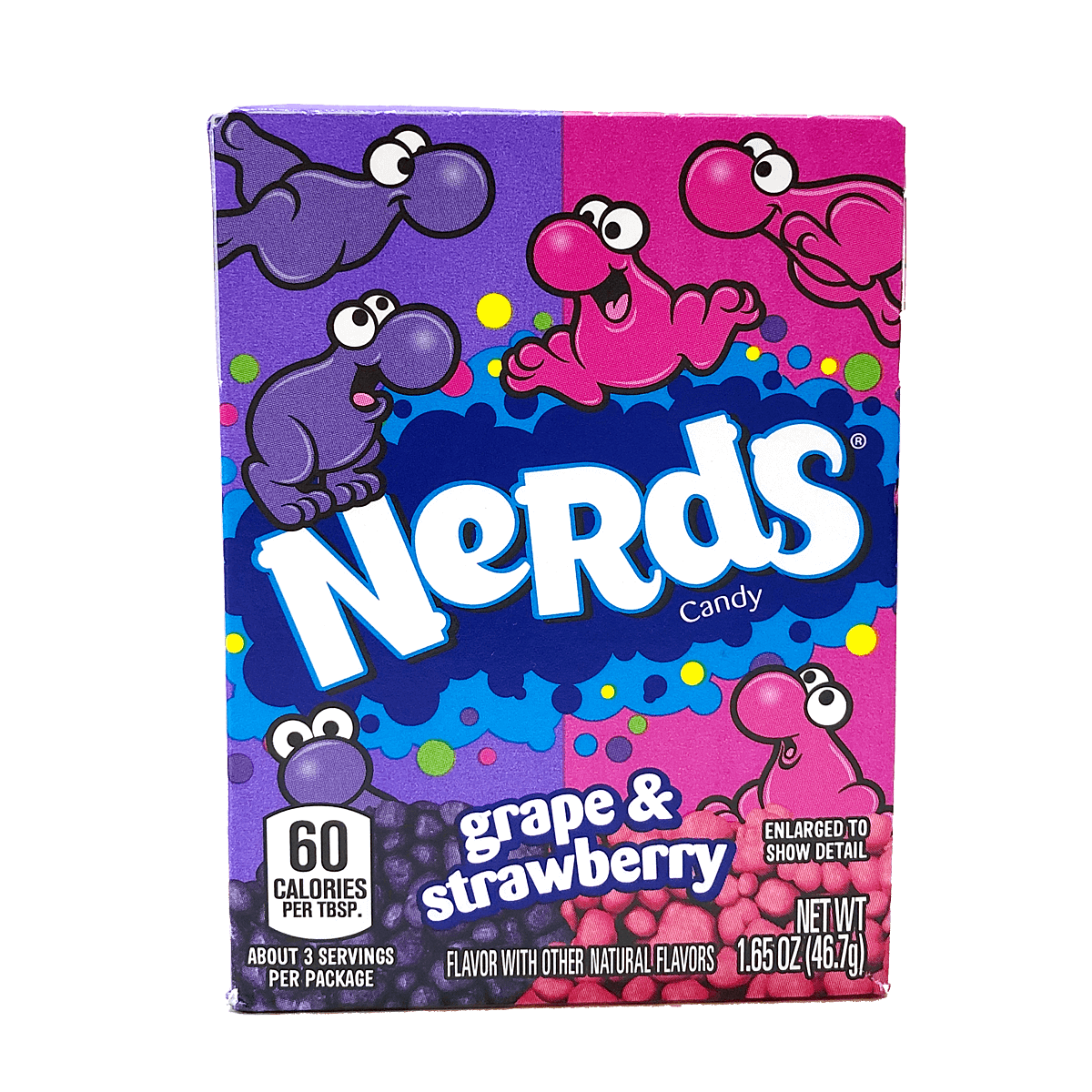 36er Pack Nerds Grape & Strawberry 46,7g