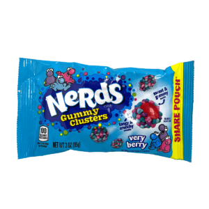 12er Pack Nerds Gummy Clusters Very Berry Share Pouch 85g