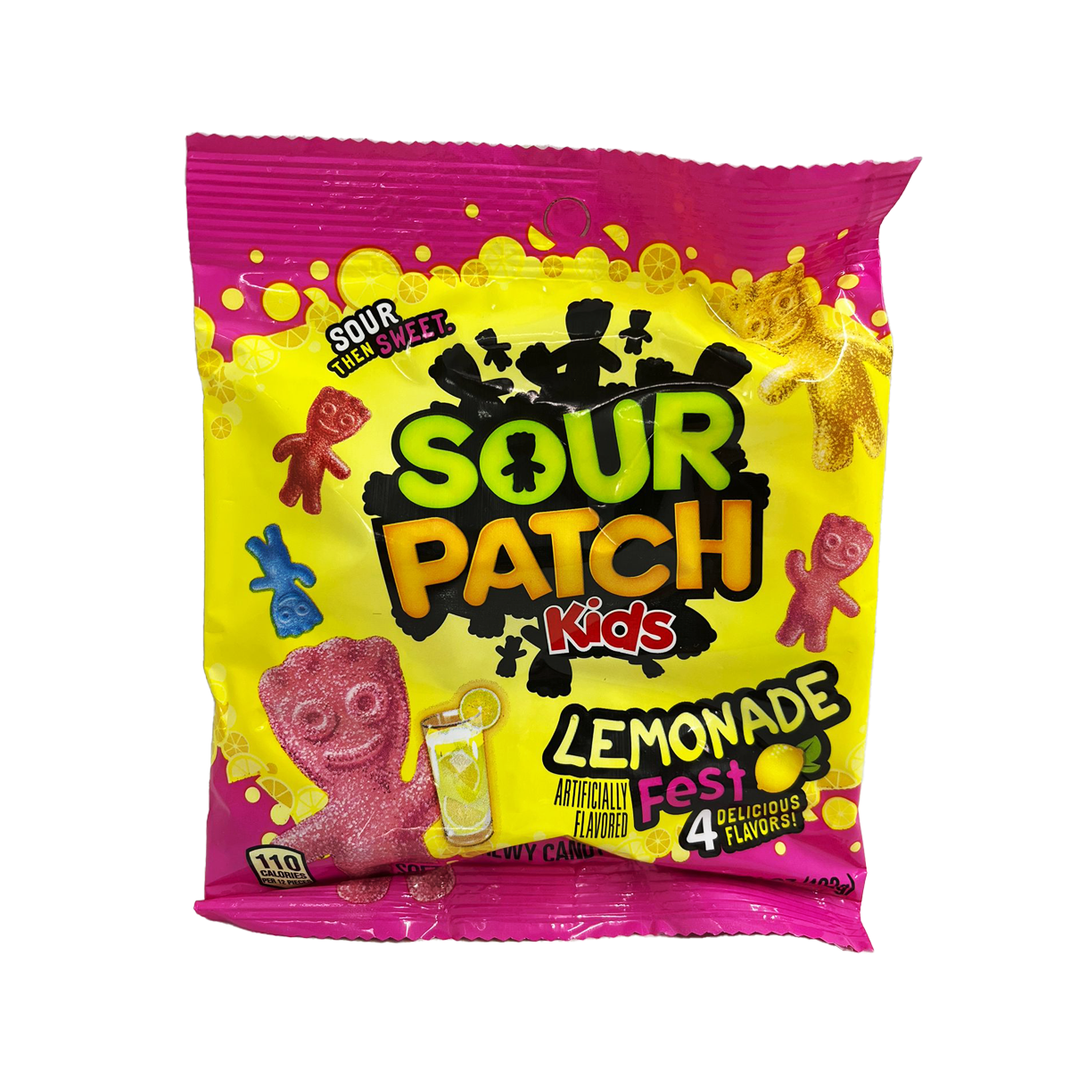 12er Pack Sour Patch Kids Lemonade Fest 102g