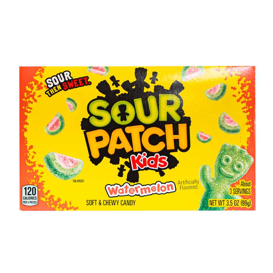 12er Pack Sour Patch Kids Watermelon 99g – MHD 09.02.2024