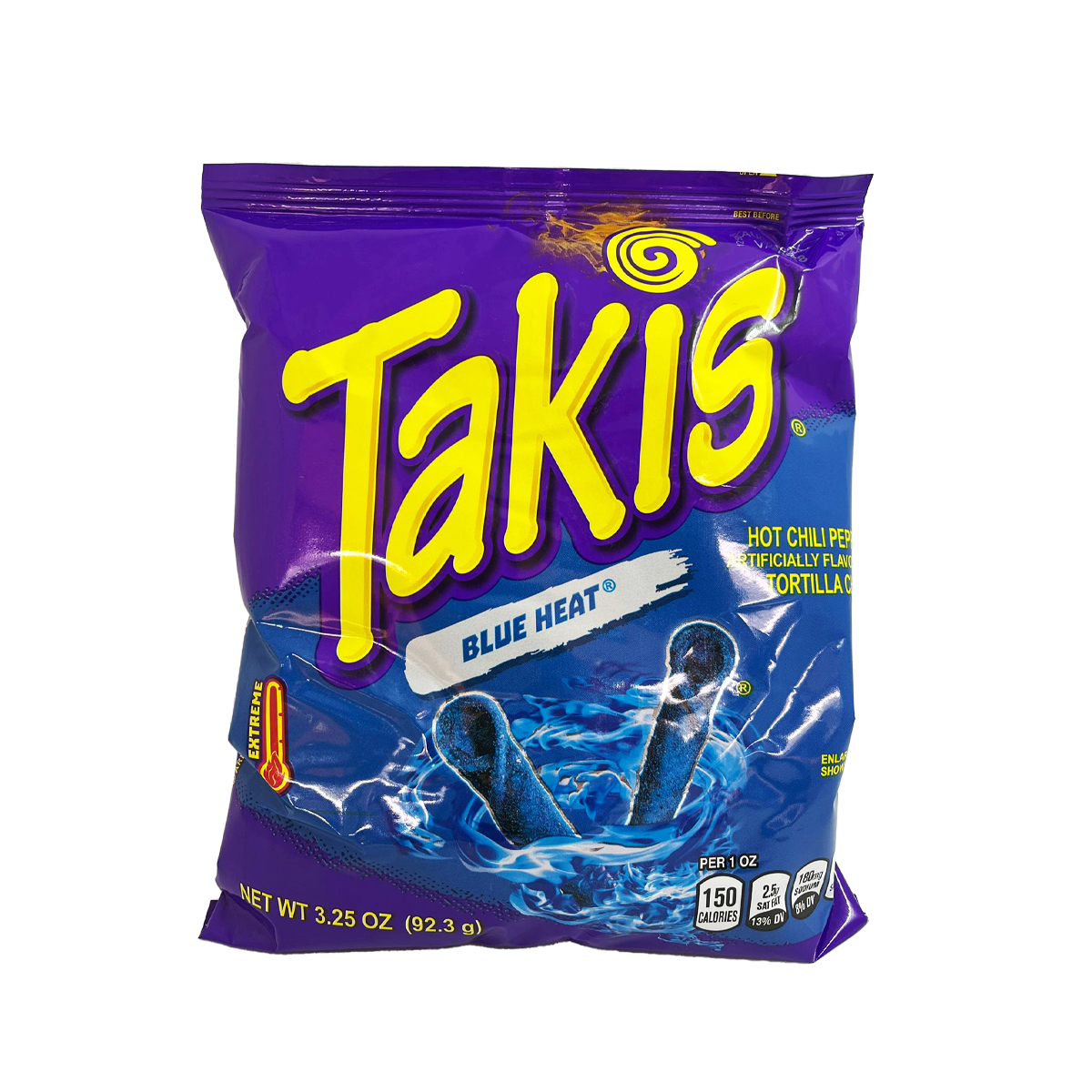 Takis Blue Heat 92,3g – 5er Bundle – MHD 13.03.2024