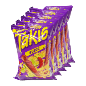 Takis Fuego 56g – 5er Bundle – MHD 01.11.2023