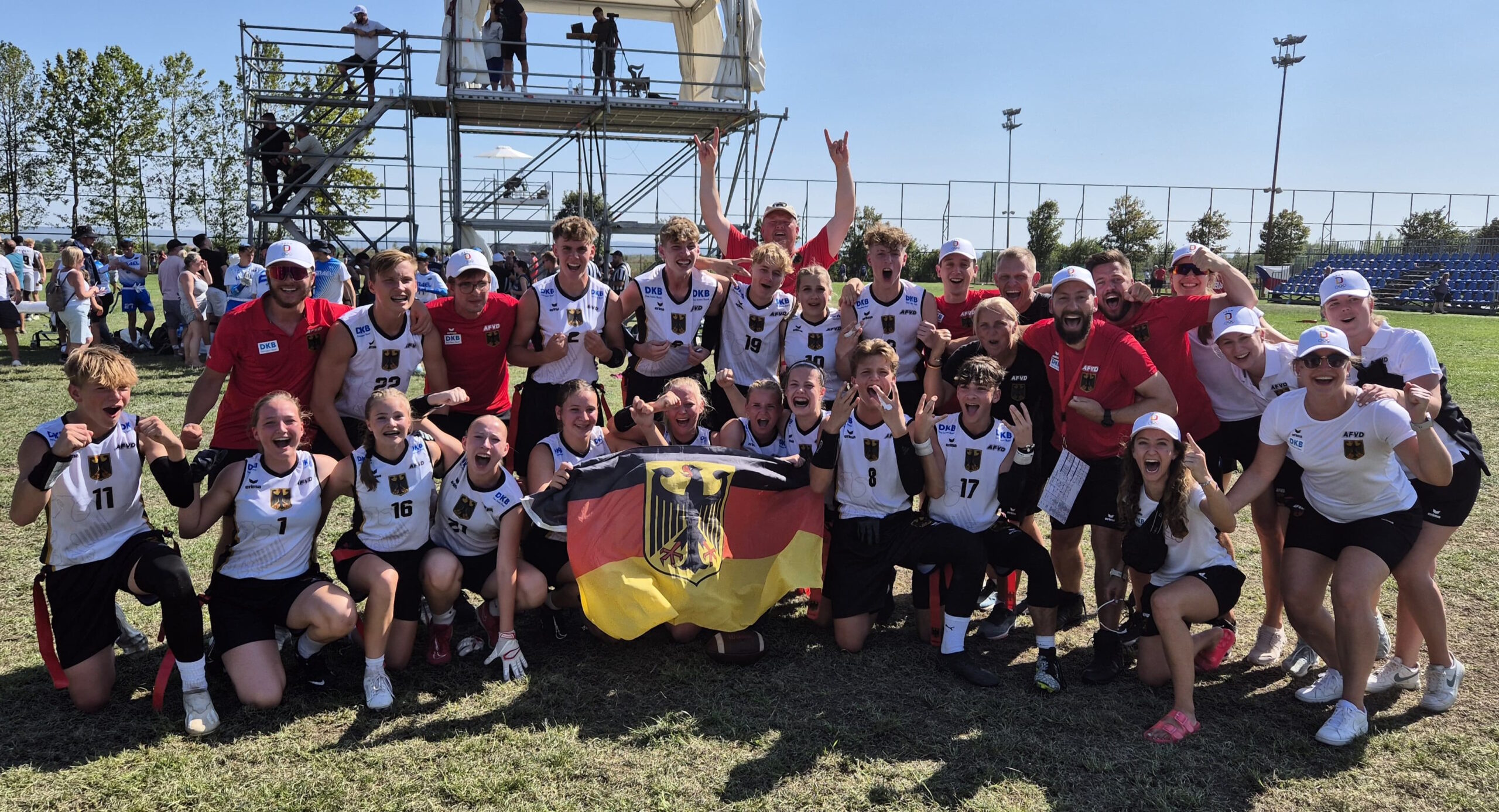 Deutsches U15 Flag Football Mixed Team ist Europameister 2024