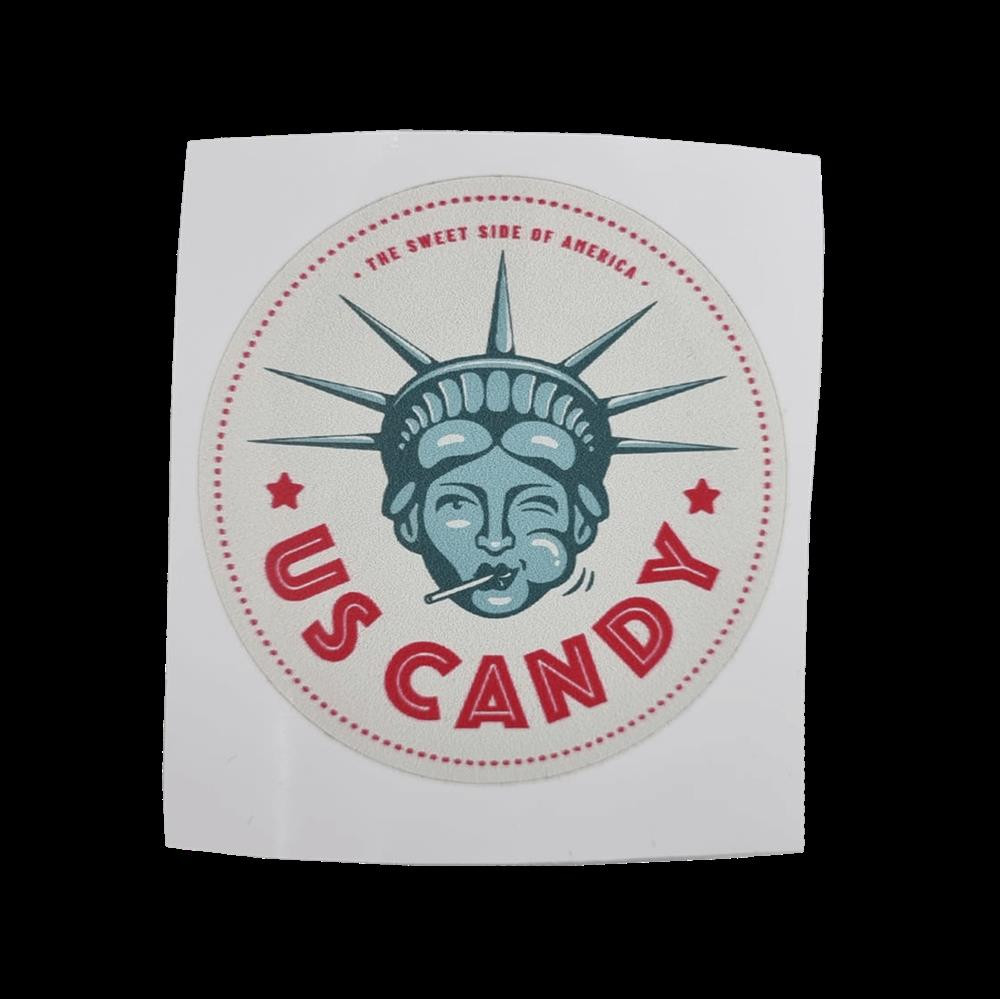 US Candy Batch Sticker 7,5cm