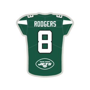 NFL Universal Schmuck Caps PIN New York Jets Rodgers Jersey