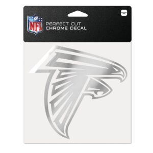 Wincraft Aufkleber 15x15cm – NFL CHROME Atlanta Falcons