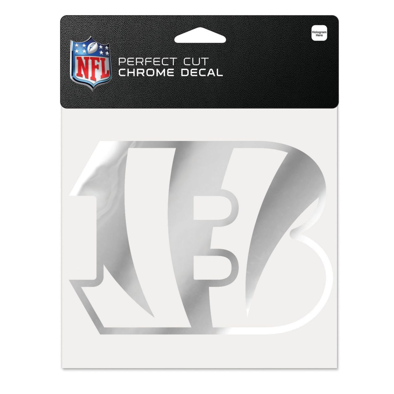 Wincraft Aufkleber 15x15cm – NFL CHROME Cincinnati Bengals