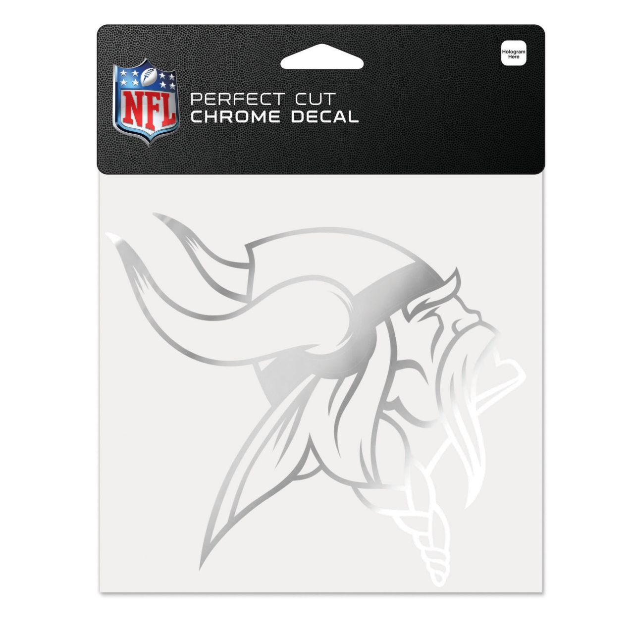 Wincraft Aufkleber 15x15cm – NFL CHROME Minnesota Vikings