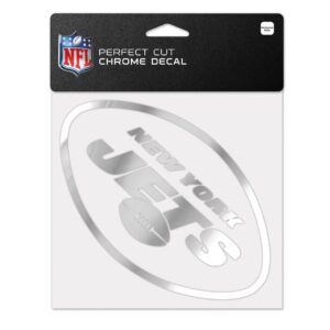 Wincraft Aufkleber 15x15cm – NFL CHROME New York Jets