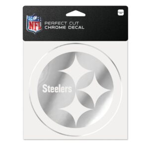 Wincraft Aufkleber 15x15cm – NFL CHROME Pittsburgh Steelers