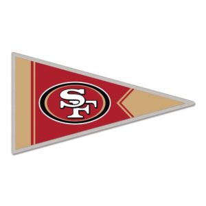 NFL Universal Schmuck Caps PIN San Francisco 49ers Wimpel