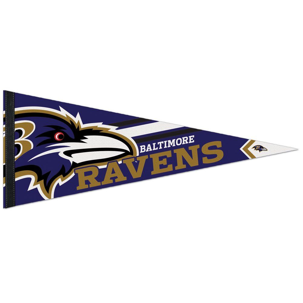 Wincraft NFL Filz Wimpel 75x30cm – Baltimore Ravens