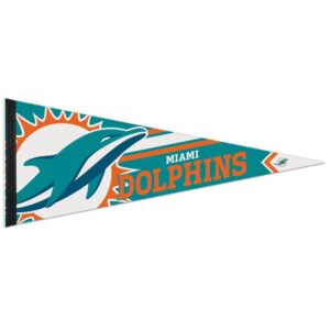 Wincraft NFL Filz Wimpel 75x30cm – Miami Dolphins