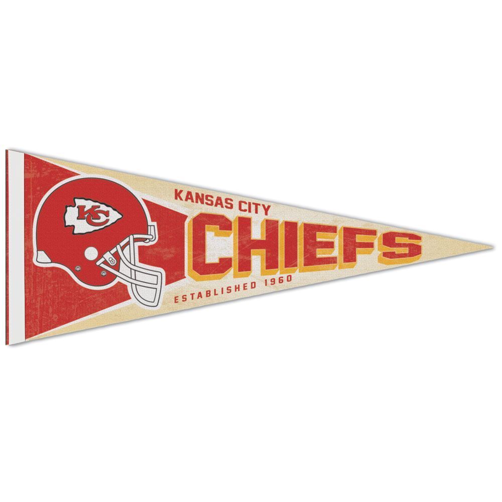 Wincraft NFL Filz Wimpel 75x30cm – Kansas City Chiefs RETRO