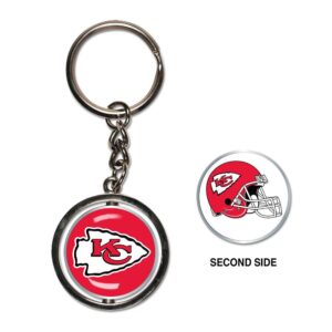 Wincraft SPINNER Schlüsselanhänger – NFL Kansas City Chiefs