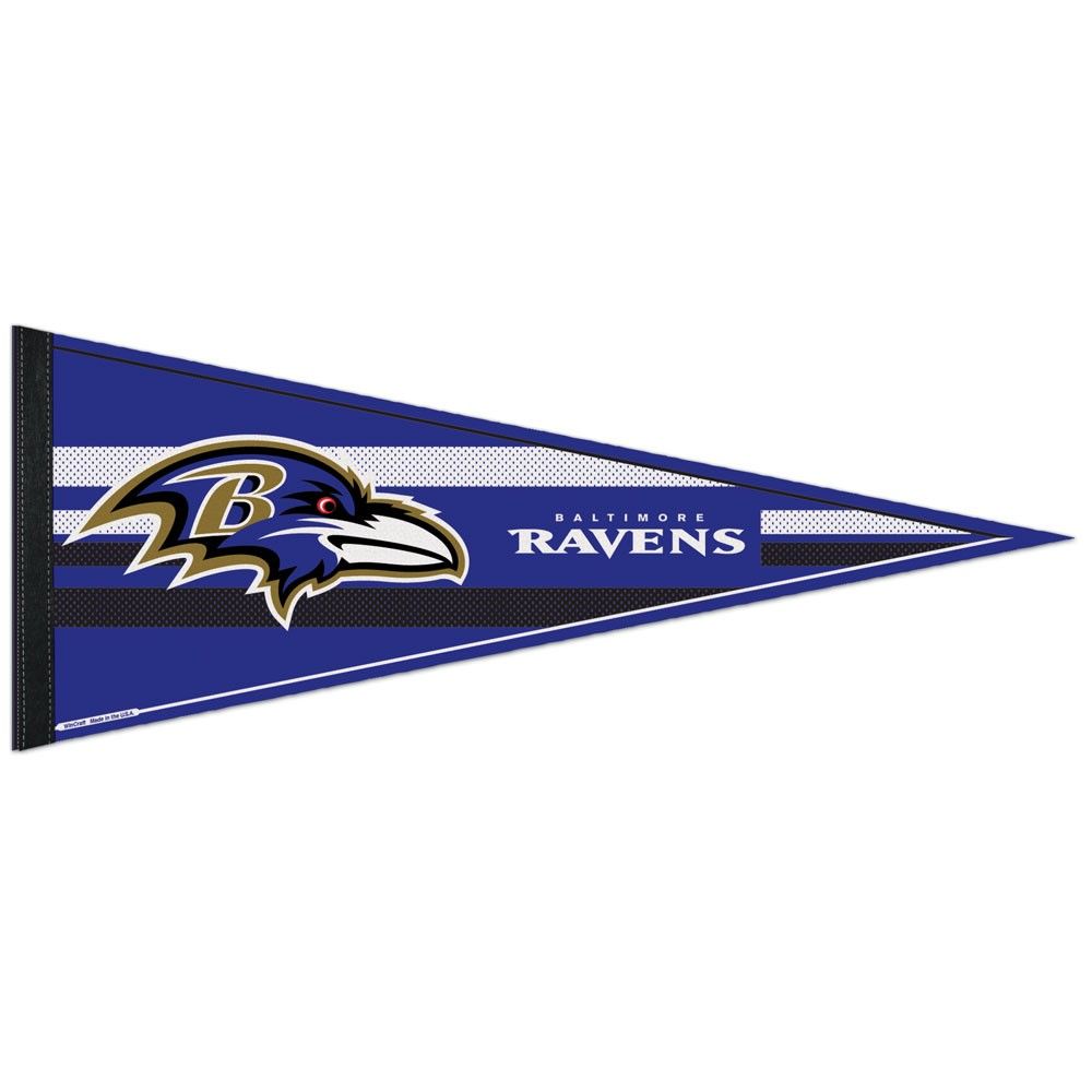 Wincraft NFL Filz Wimpel 75x30cm – Baltimore Ravens