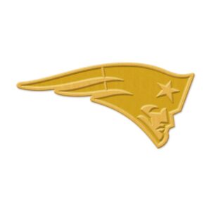 NFL Universal Schmuck Caps PIN GOLD New England Patriots