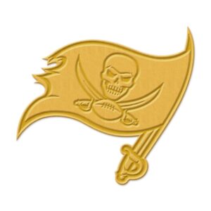 NFL Universal Schmuck Caps PIN GOLD Tampa Bay Buccaneers