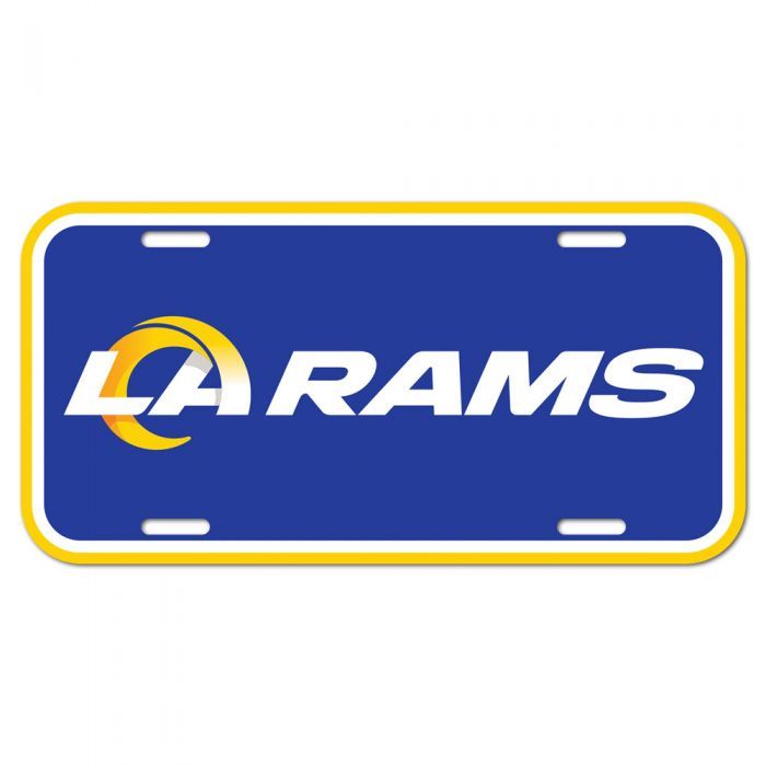 Wincraft NFL Kennzeichenschild – Los Angeles Rams