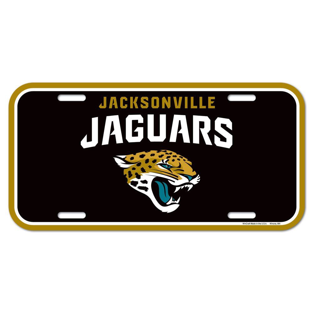 Wincraft NFL Kennzeichenschild – Jacksonville Jaguars