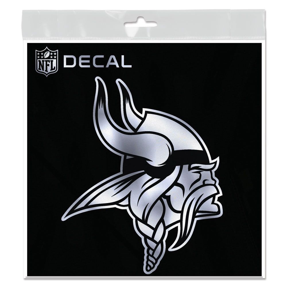 Wincraft Aufkleber 15x15cm – NFL METALLIC Minnesota Vikings