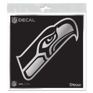 Wincraft Aufkleber 15x15cm – NFL METALLIC Seattle Seahawks