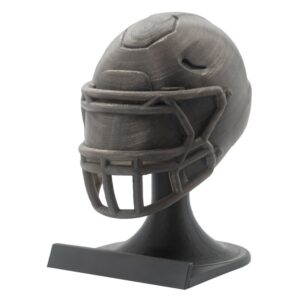 American Football MVP Helm Trophäe schwarzlicht Helm + Ständer kein Druck