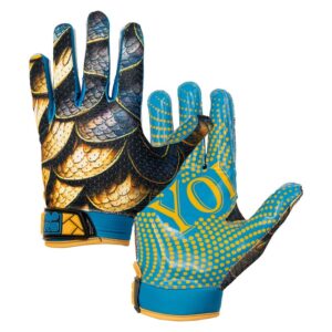 Rookie GOAT SnatchPro Receiver Handschuhe – YOLO Dragon Gr. 2XL