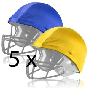 Scrimmage Cap, 100% Polyester, Einheitsgröße – 10er Set (5 gelb + 5 royal)