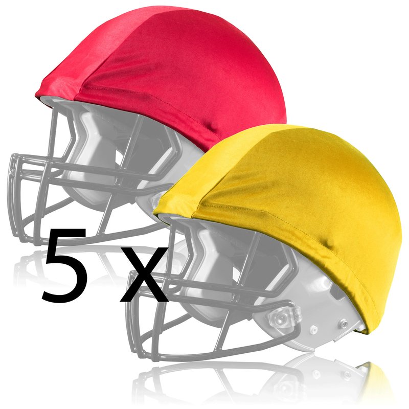 Scrimmage Cap, 100% Polyester, Einheitsgröße – 10er Set (5 rot + 5 gelb)