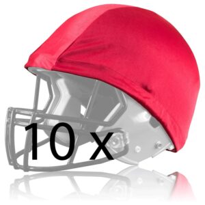 Scrimmage Cap, 100% Polyester, Einheitsgröße – 10er Set rot