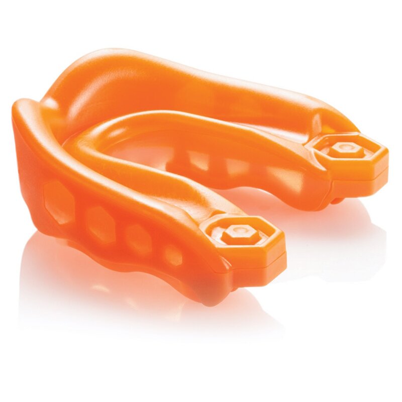 Shock Doctor Mundschutz CE Gel Max ohne Helmbefestigung – Junior orange