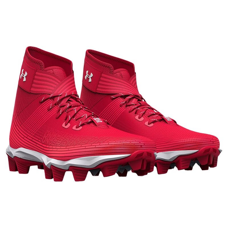 Under Armour Highlight Franchise RM Footballschuhe – rot Gr. 9.5 US