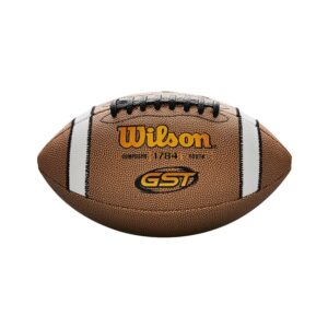 Wilson GST 1784 TDY Composite Football, braun, Youth